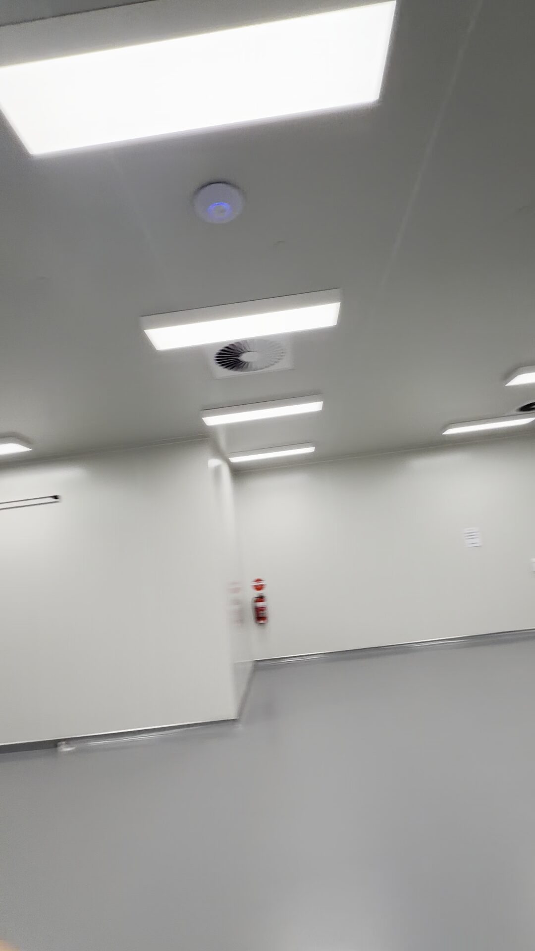 Completed GMP cleanroom interior